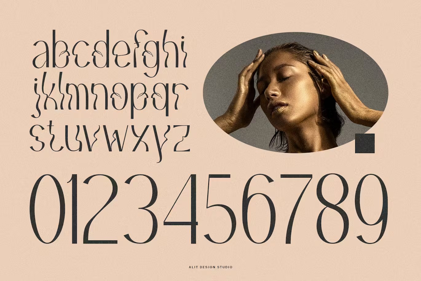 现代复古波西米亚风品牌海报徽标设计无衬线英文字体安装包 Melon Qatar Typeface 设计素材 sucaiwan.com