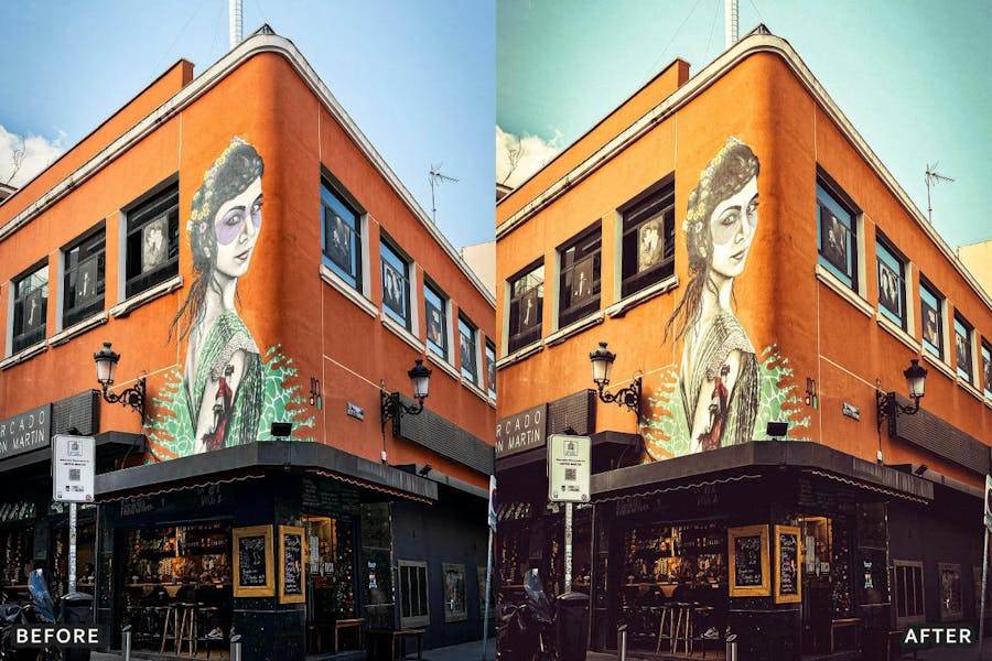 怀旧美学暖色调电影风景都市摄影照片调色Lightroom预设包 Golden Film Cinematic Lightroom Presets 插件预设 第2张-素材湾丨精选海外优质设计素材资源 怀旧美学暖色调电影风景都市摄影照片调色Lightroom预设包 Golden Film Cinematic Lightroom Presets 插件预设 sucaiwan.com