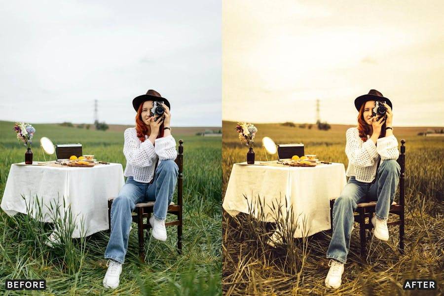 怀旧美学暖色调电影风景都市摄影照片调色Lightroom预设包 Golden Film Cinematic Lightroom Presets 插件预设 第10张-素材湾丨精选海外优质设计素材资源 怀旧美学暖色调电影风景都市摄影照片调色Lightroom预设包 Golden Film Cinematic Lightroom Presets 插件预设 sucaiwan.com