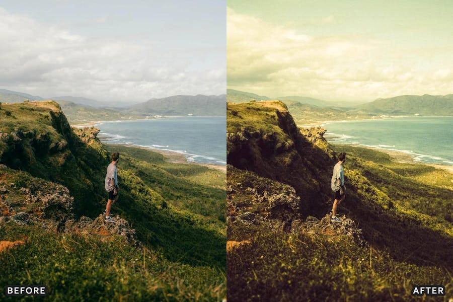 怀旧美学暖色调电影风景都市摄影照片调色Lightroom预设包 Golden Film Cinematic Lightroom Presets 插件预设 第16张-素材湾丨精选海外优质设计素材资源 怀旧美学暖色调电影风景都市摄影照片调色Lightroom预设包 Golden Film Cinematic Lightroom Presets 插件预设 sucaiwan.com