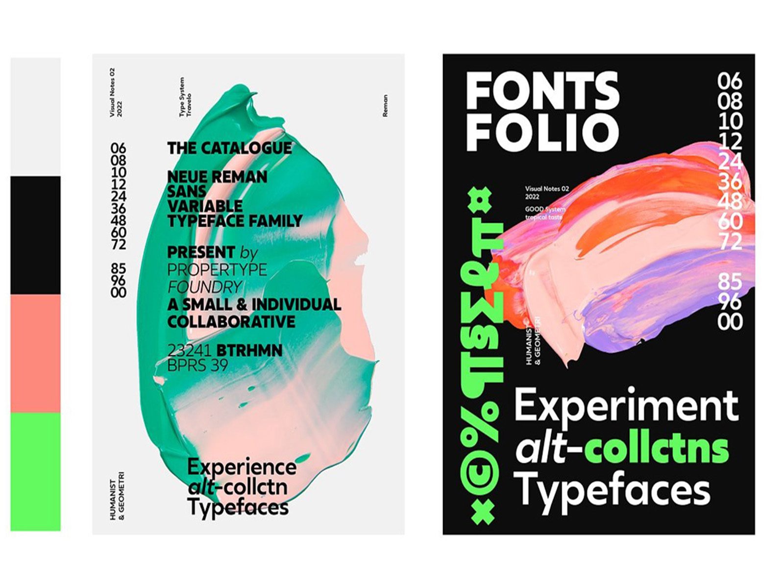 现代时尚几何风视觉海报标题LOGO设计PSAI无衬线英文字体安装包 Neue Reman Sans 设计素材 sucaiwan.com