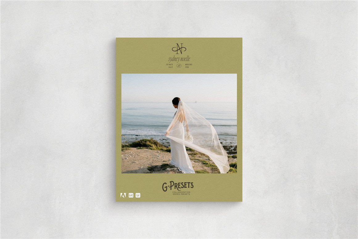 G-Presets Sydney Noelle 复古怀旧奶油色朦胧美学婚礼旅拍人像摄影LR调色预设 , 第1张-素材湾丨精选海外优质设计素材资源 G-Presets Sydney Noelle 复古怀旧奶油色朦胧美学婚礼旅拍人像摄影LR调色预设 , sucaiwan.com