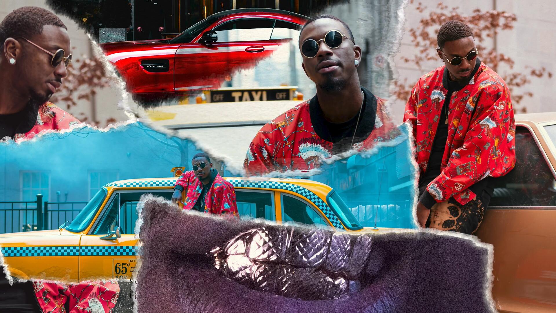 AE模板：复古创意美学撕纸拼贴纸张VLOG片头动画转场过渡模板 , sucaiwan.com