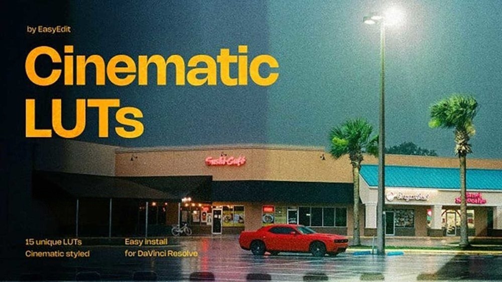 15款电影美学胶片模拟橙色色调视频调色LUTs预设 Cinematic Look LUTs 插件预设 sucaiwan.com