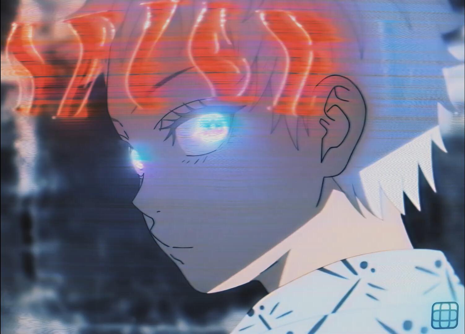 漫剪素材：摇晃快闪Flow剪辑风格动漫剪辑合成AE项目文件 Never Let Go - Jujutsu Kaisen 4k PF corazon 影视音频 sucaiwan.com