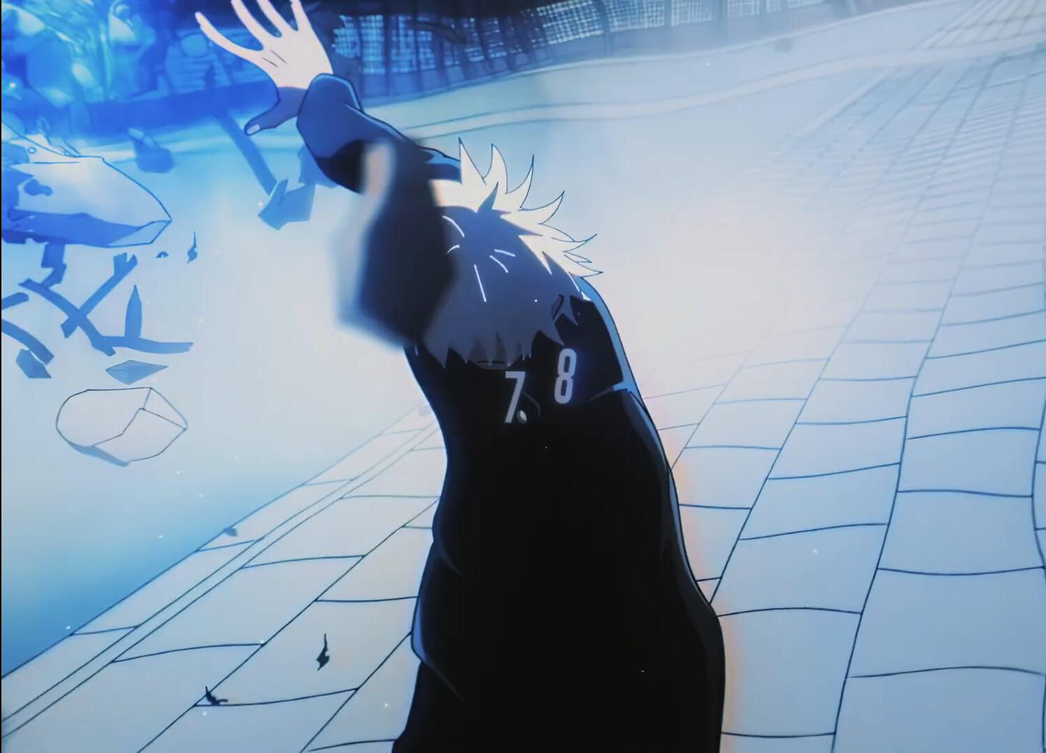 漫剪素材：摇晃快闪Flow剪辑风格动漫剪辑合成AE项目文件 Never Let Go - Jujutsu Kaisen 4k PF corazon 影视音频 sucaiwan.com