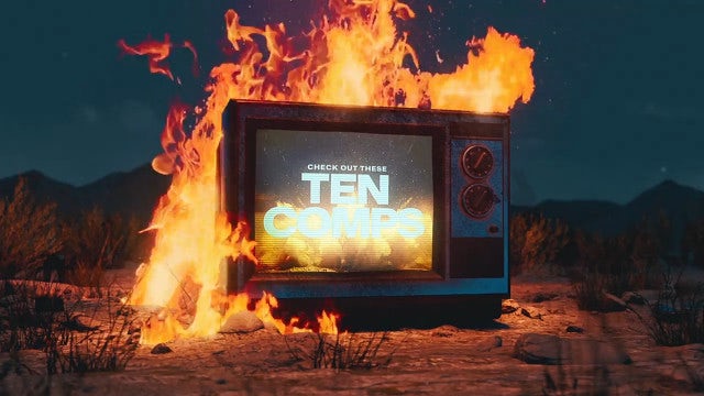 AE模板 10组复古老式电视VHS信号故障模拟视频动画特效 Super Hot VHS 影视音频 sucaiwan.com