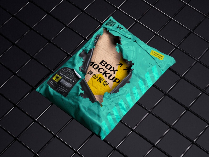 16款风格化工业风品牌VI设计名片杂志iPhone手机笔记本电脑快递包装展示效果图PS样机模板 Bvge, Branding Mockups 样机素材 sucaiwan.com