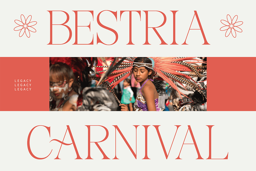 时尚优雅杂志海报徽标设计衬线英文字体安装包 Luxury Font 设计素材 sucaiwan.com