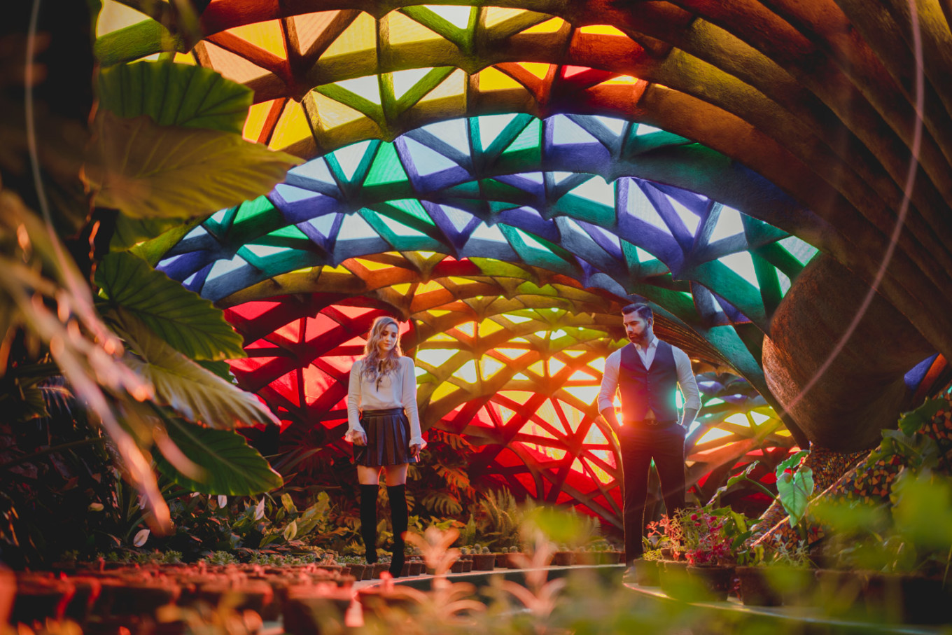 40款粉色橙色光晕效果情侣户外摄影照片调色Lightroom预设包 DVLOP – Tweaks And Leaks 插件预设 sucaiwan.com