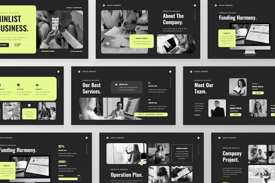 极简主义企业营销策划演示文稿设计Keynote模版 Minlist – Minimalist Business Keynote Template 幻灯图表 第1张-素材湾丨精选海外优质设计素材资源 极简主义企业营销策划演示文稿设计Keynote模版 Minlist – Minimalist Business Keynote Template 幻灯图表 sucaiwan.com