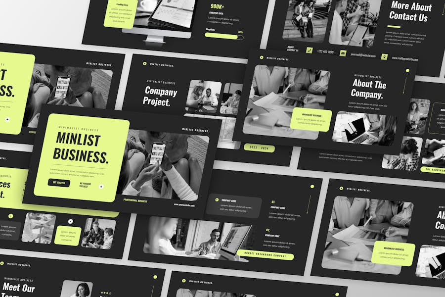 极简主义企业营销策划演示文稿设计Keynote模版 Minlist – Minimalist Business Keynote Template 幻灯图表 第3张-素材湾丨精选海外优质设计素材资源 极简主义企业营销策划演示文稿设计Keynote模版 Minlist – Minimalist Business Keynote Template 幻灯图表 sucaiwan.com