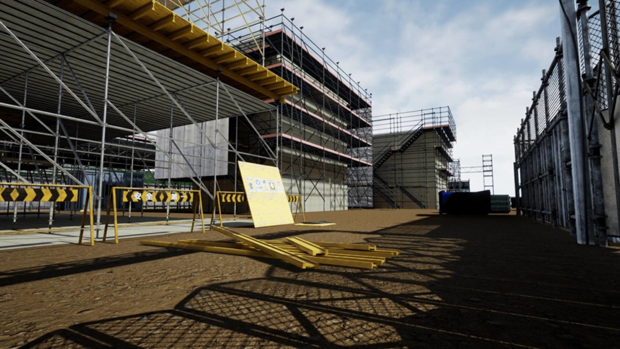 UE模型 建筑工地脚手架围挡场景3D模型 Unreal Engine – Modular Procedural Scaffold System v4.24 样机素材 第1张-素材湾丨精选海外优质设计素材资源 UE模型 建筑工地脚手架围挡场景3D模型 Unreal Engine – Modular Procedural Scaffold System v4.24 样机素材 sucaiwan.com