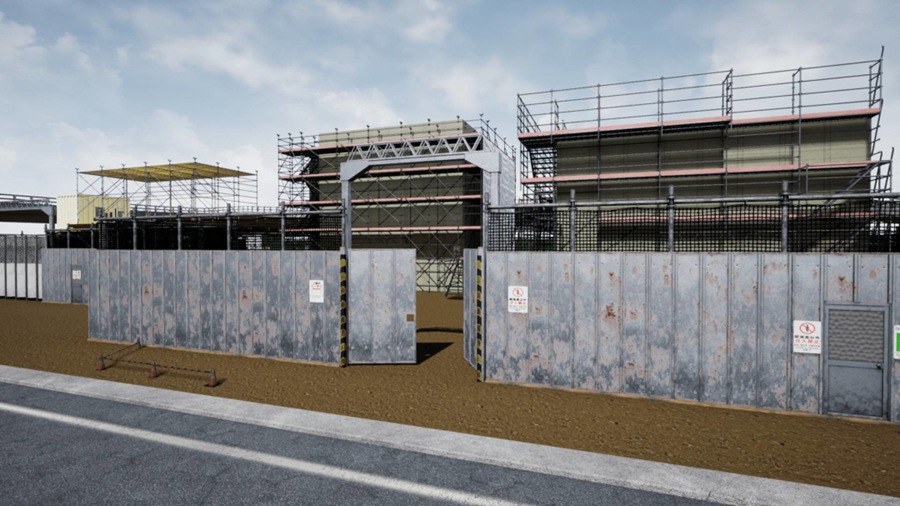 UE模型 建筑工地脚手架围挡场景3D模型 Unreal Engine – Modular Procedural Scaffold System v4.24 样机素材 第5张-素材湾丨精选海外优质设计素材资源 UE模型 建筑工地脚手架围挡场景3D模型 Unreal Engine – Modular Procedural Scaffold System v4.24 样机素材 sucaiwan.com