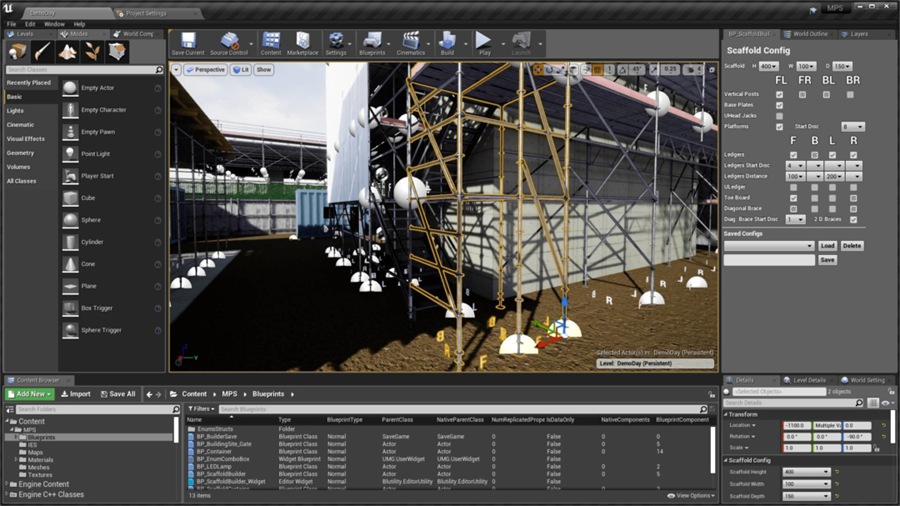 UE模型 建筑工地脚手架围挡场景3D模型 Unreal Engine – Modular Procedural Scaffold System v4.24 样机素材 第14张-素材湾丨精选海外优质设计素材资源 UE模型 建筑工地脚手架围挡场景3D模型 Unreal Engine – Modular Procedural Scaffold System v4.24 样机素材 sucaiwan.com