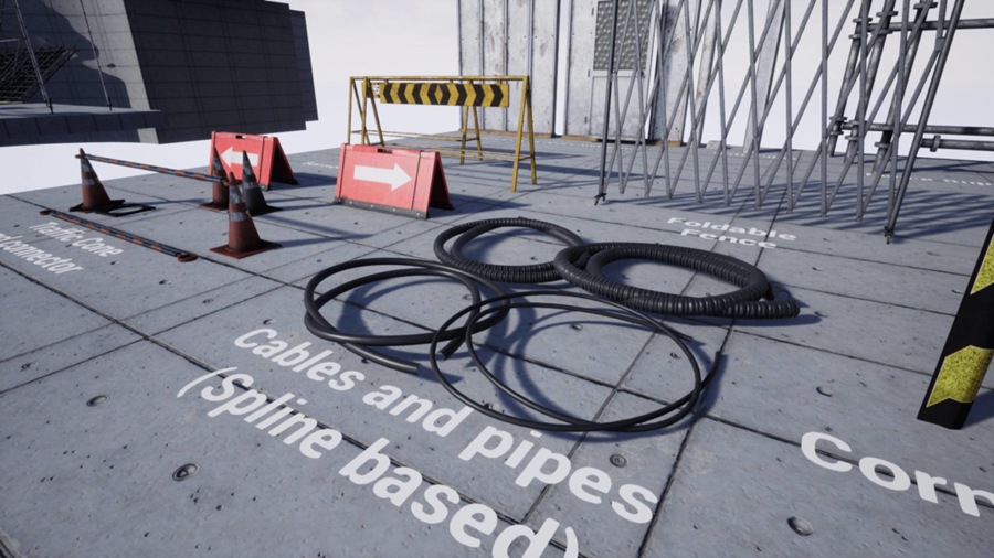 UE模型 建筑工地脚手架围挡场景3D模型 Unreal Engine – Modular Procedural Scaffold System v4.24 样机素材 第16张-素材湾丨精选海外优质设计素材资源 UE模型 建筑工地脚手架围挡场景3D模型 Unreal Engine – Modular Procedural Scaffold System v4.24 样机素材 sucaiwan.com