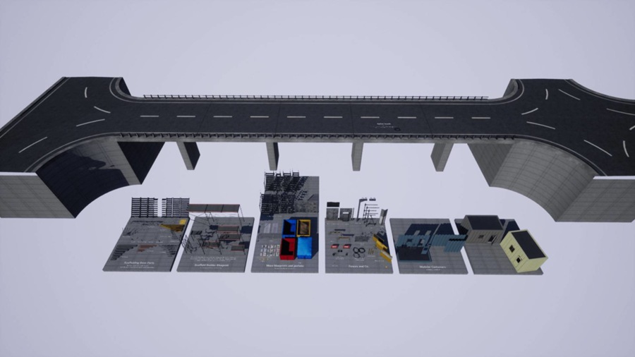 UE模型 建筑工地脚手架围挡场景3D模型 Unreal Engine – Modular Procedural Scaffold System v4.24 样机素材 第20张-素材湾丨精选海外优质设计素材资源 UE模型 建筑工地脚手架围挡场景3D模型 Unreal Engine – Modular Procedural Scaffold System v4.24 样机素材 sucaiwan.com