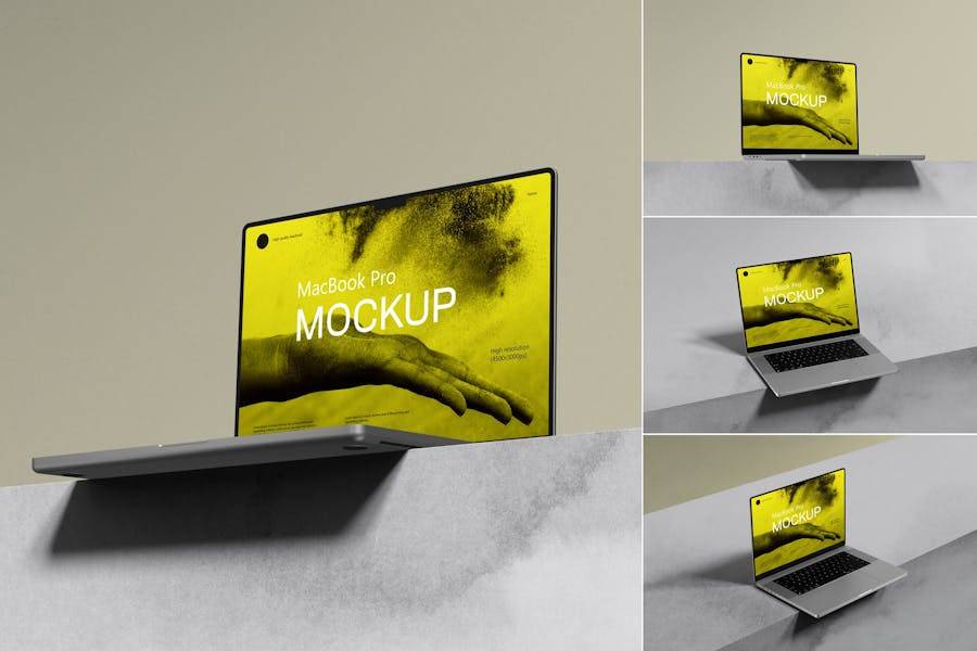 4款工业风网站界面设计作品展示效果图苹果MacBook笔记本电脑贴图PSD样机模板 Macbook Mockup 样机素材 第1张-素材湾丨精选海外优质设计素材资源 4款工业风网站界面设计作品展示效果图苹果MacBook笔记本电脑贴图PSD样机模板 Macbook Mockup 样机素材 sucaiwan.com