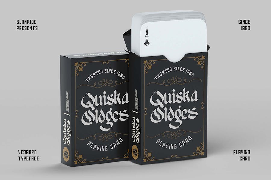 优雅哥特式品牌海报徽标设计装饰英文字体安装包 Vesgard a Gothic Blackletter Font 设计素材 第6张-素材湾丨精选海外优质设计素材资源 优雅哥特式品牌海报徽标设计装饰英文字体安装包 Vesgard a Gothic Blackletter Font 设计素材 sucaiwan.com