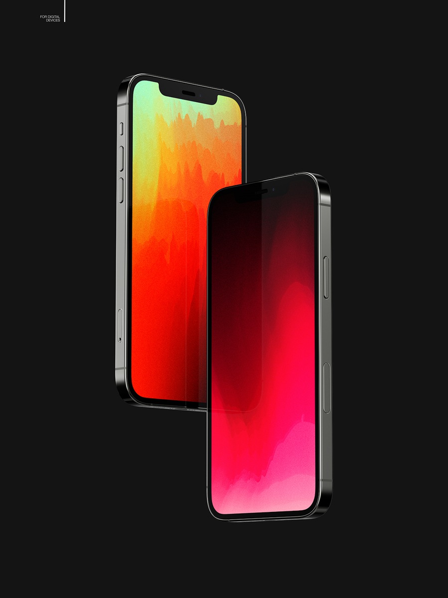 潮流酸性艺术未来派科幻抽象几何形状渐变背景素材合集 Vivid Gadients Modern Shapes 图片素材 sucaiwan.com