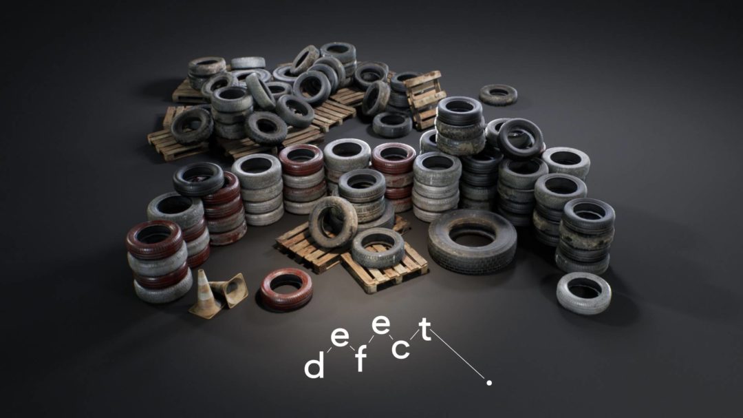 UE素材 仓库车库轮胎油桶箱子道具3D模型 Unreal Engine – Defect Ultimate Props Bundle Vol.1 样机素材 sucaiwan.com