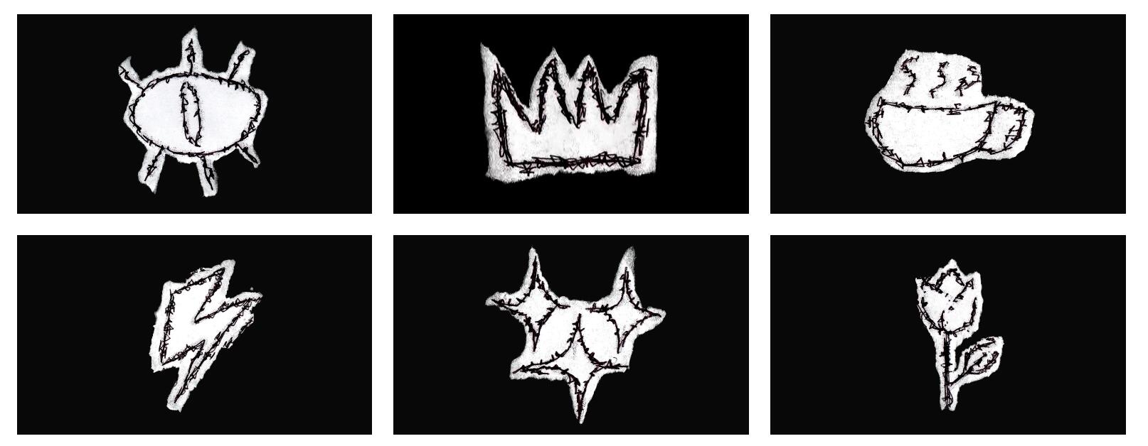 AcidBite - Icons 80个混合美学街头手绘贴纸涂鸦符号图标定格动画视频素材 影视音频 sucaiwan.com