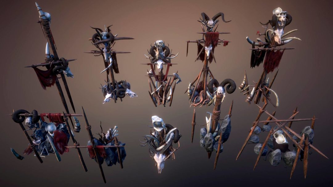 UE素材 游戏部落图腾3D模型设计素材 Unreal Engine – Tribal totem 样机素材 第6张-素材湾丨精选海外优质设计素材资源 UE素材 游戏部落图腾3D模型设计素材 Unreal Engine – Tribal totem 样机素材 sucaiwan.com