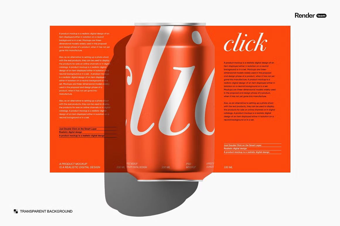 6款质感极简金属汽水罐易拉罐可乐罐苏打水包装设计展示PSD样机Metal Soda Can Mockup 样机素材 sucaiwan.com