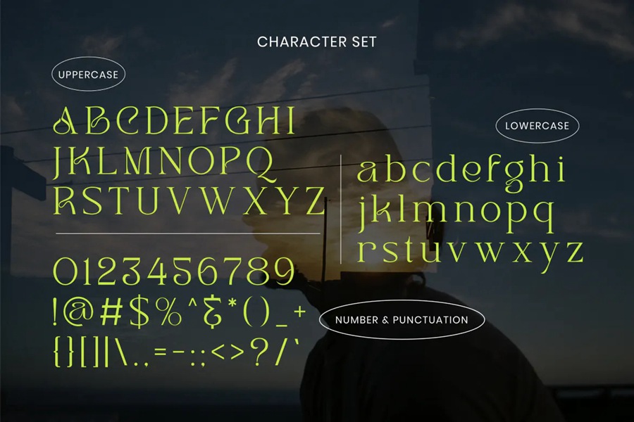 英文字体：夏日氛围感极简趣味标题排版无衬线装饰英文字体 Augrey Creative Display 设计素材 sucaiwan.com