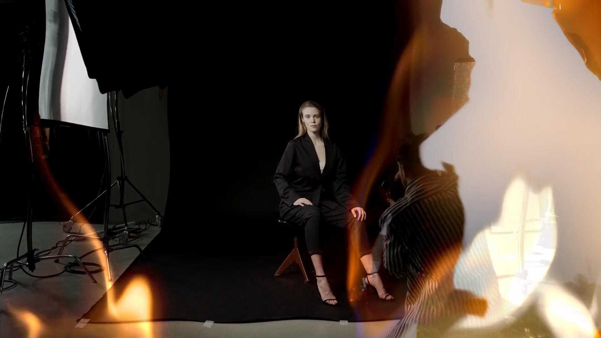 达芬奇模板：20个复古真实纸燃烧火焰火花刻录转场过渡 , sucaiwan.com