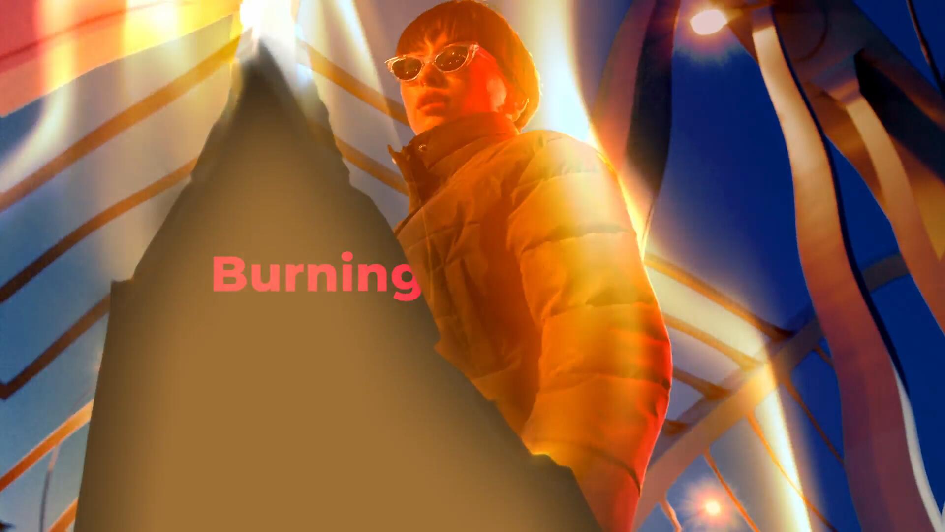 达芬奇模板：20个复古真实纸燃烧火焰火花刻录转场过渡 , sucaiwan.com