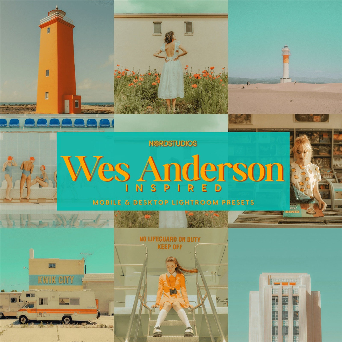 韦斯·安德森风格复古大胆饱和色彩电影美学LR调色预设包 'WES ANDERSON - INSPIRED' LIGHTROOM PRESETS PACK 插件预设 第1张-素材湾丨精选海外优质设计素材资源 韦斯·安德森风格复古大胆饱和色彩电影美学LR调色预设包 'WES ANDERSON - INSPIRED' LIGHTROOM PRESETS PACK 插件预设 sucaiwan.com