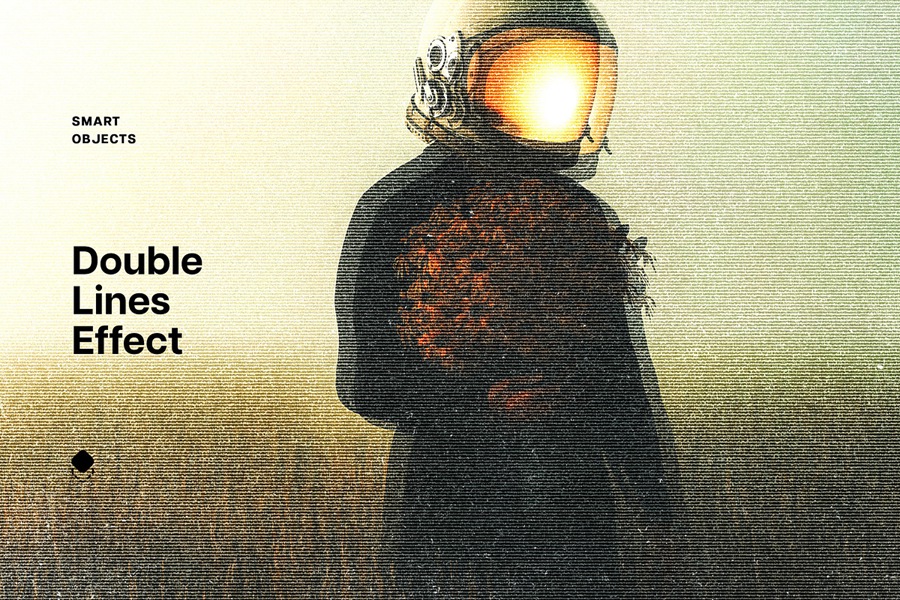 复古老式半调条纹颗粒划痕纹理双重叠印效果PS特效滤镜插件样机模板 Double Lines Photo Effect , 第1张-素材湾丨精选海外优质设计素材资源 复古老式半调条纹颗粒划痕纹理双重叠印效果PS特效滤镜插件样机模板 Double Lines Photo Effect , sucaiwan.com