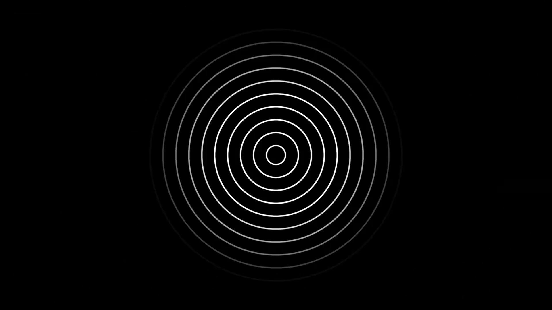 FCPX插件：复古美学4K黑白科幻几何抽象运动元素纹理循环背景素材 , sucaiwan.com