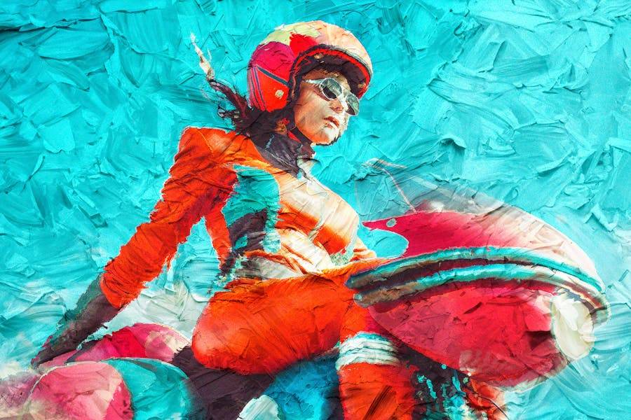 逼真水彩丙烯酸颜料涂料绘画效果人像图片PS特效滤镜样机模板素材 Gouache Paint Photo Effect 插件预设 第2张-素材湾丨精选海外优质设计素材资源 逼真水彩丙烯酸颜料涂料绘画效果人像图片PS特效滤镜样机模板素材 Gouache Paint Photo Effect 插件预设 sucaiwan.com