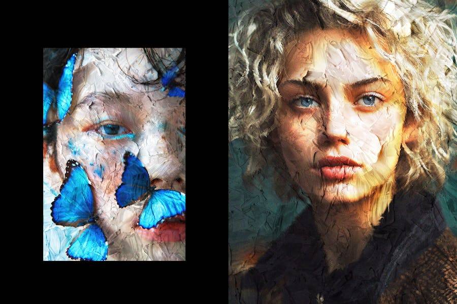 逼真水彩丙烯酸颜料涂料绘画效果人像图片PS特效滤镜样机模板素材 Gouache Paint Photo Effect 插件预设 第4张-素材湾丨精选海外优质设计素材资源 逼真水彩丙烯酸颜料涂料绘画效果人像图片PS特效滤镜样机模板素材 Gouache Paint Photo Effect 插件预设 sucaiwan.com