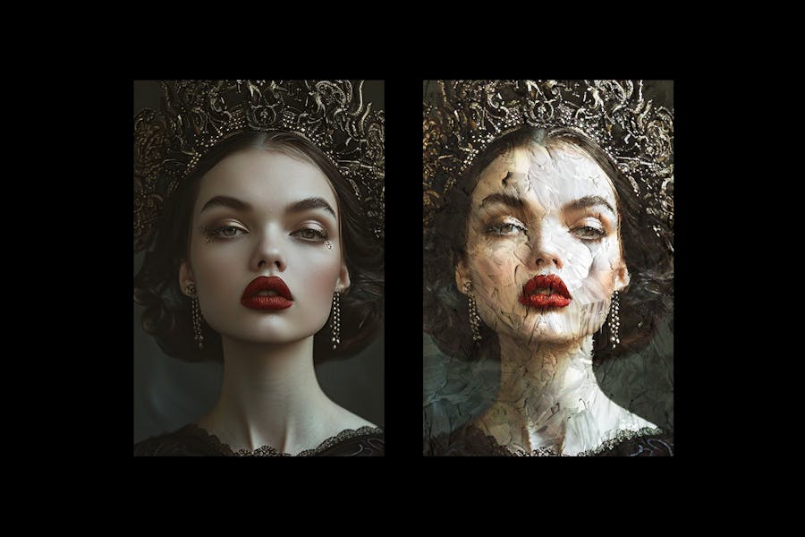 逼真水彩丙烯酸颜料涂料绘画效果人像图片PS特效滤镜样机模板素材 Gouache Paint Photo Effect 插件预设 第6张-素材湾丨精选海外优质设计素材资源 逼真水彩丙烯酸颜料涂料绘画效果人像图片PS特效滤镜样机模板素材 Gouache Paint Photo Effect 插件预设 sucaiwan.com