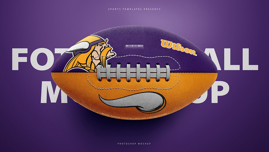 3款8K高精度NFL官方威尔逊球的逼真美式橄榄球logo徽标设计展示PSD样机套装AMERICAN FOOTBALL BALL MOCKUP 样机素材 第6张-素材湾丨精选海外优质设计素材资源 3款8K高精度NFL官方威尔逊球的逼真美式橄榄球logo徽标设计展示PSD样机套装AMERICAN FOOTBALL BALL MOCKUP 样机素材 sucaiwan.com