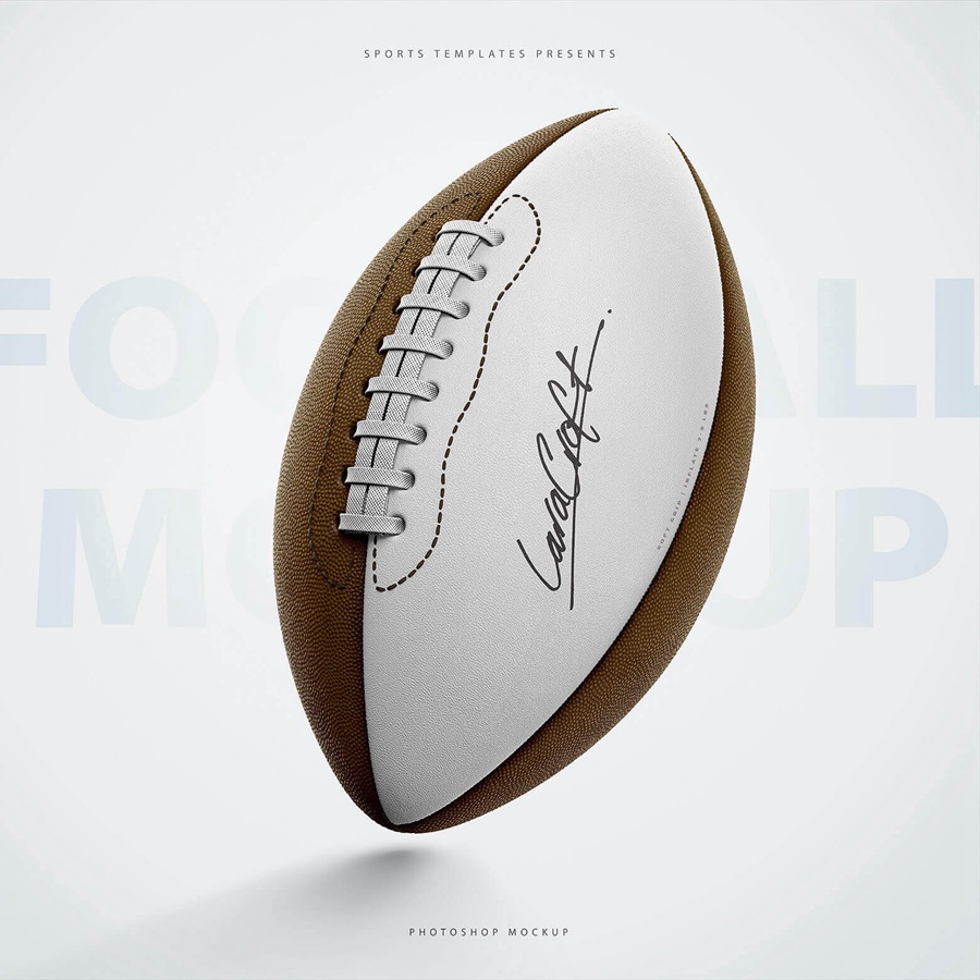 3款8K高精度NFL官方威尔逊球的逼真美式橄榄球logo徽标设计展示PSD样机套装AMERICAN FOOTBALL BALL MOCKUP 样机素材 第16张-素材湾丨精选海外优质设计素材资源 3款8K高精度NFL官方威尔逊球的逼真美式橄榄球logo徽标设计展示PSD样机套装AMERICAN FOOTBALL BALL MOCKUP 样机素材 sucaiwan.com