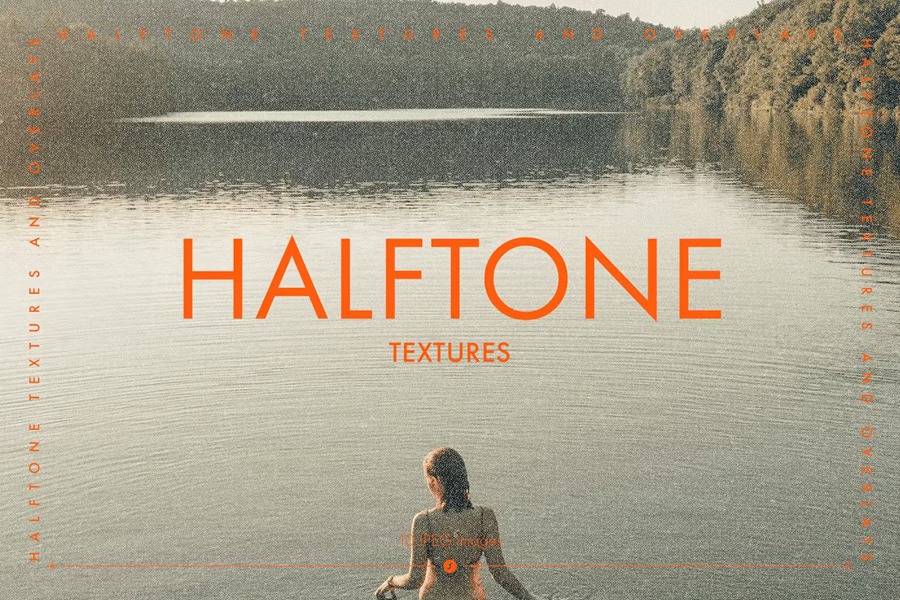 10款5K高清半色调颗粒纹理图片叠加效果JPG背景图片设计素材 Halftone Textures and Overlays 图片素材 sucaiwan.com