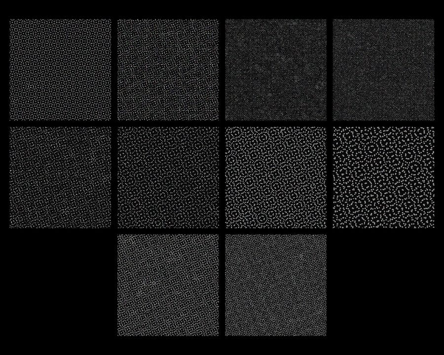 10款5K高清半色调颗粒纹理图片叠加效果JPG背景图片设计素材 Halftone Textures and Overlays 图片素材 sucaiwan.com