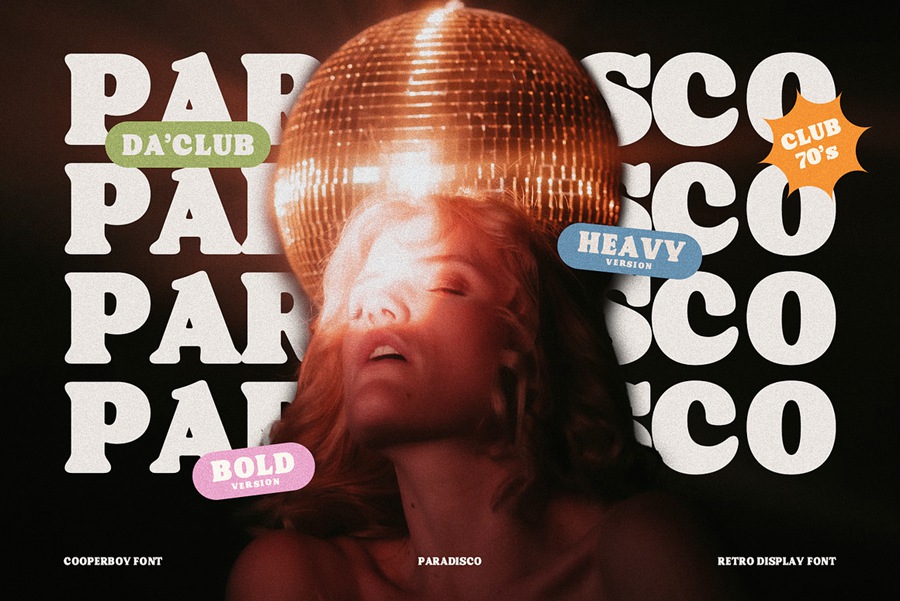 70年代复古怀旧胖乎乎品牌广告海报杂志标题LOOG设计PSAI英文字体安装包 Cooperboy – Retro Display Font 设计素材 第6张-素材湾丨精选海外优质设计素材资源 70年代复古怀旧胖乎乎品牌广告海报杂志标题LOOG设计PSAI英文字体安装包 Cooperboy – Retro Display Font 设计素材 sucaiwan.com