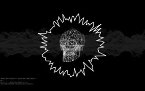 FCPX插件:复古美学4K黑白科幻几何抽象运动元素纹理循环背景素材