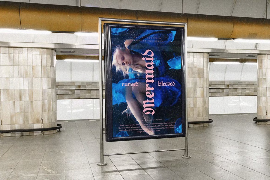 复古欧风中世纪圆形骑士电影标题服装设计装饰黑体英文字体安装包下载 NCL Jurgen Farbache 设计素材 sucaiwan.com