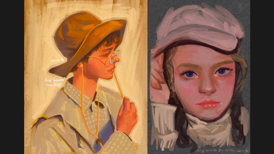 90+款真实亚克力水彩颜料丙烯酸水彩艺术绘画效果iPad Procreate笔刷纹理调色版套装 COFE’s Acryl Gouache Pack for Procreate 笔刷资源 第9张-素材湾丨精选海外优质设计素材资源 90+款真实亚克力水彩颜料丙烯酸水彩艺术绘画效果iPad Procreate笔刷纹理调色版套装 COFE’s Acryl Gouache Pack for Procreate 笔刷资源 sucaiwan.com