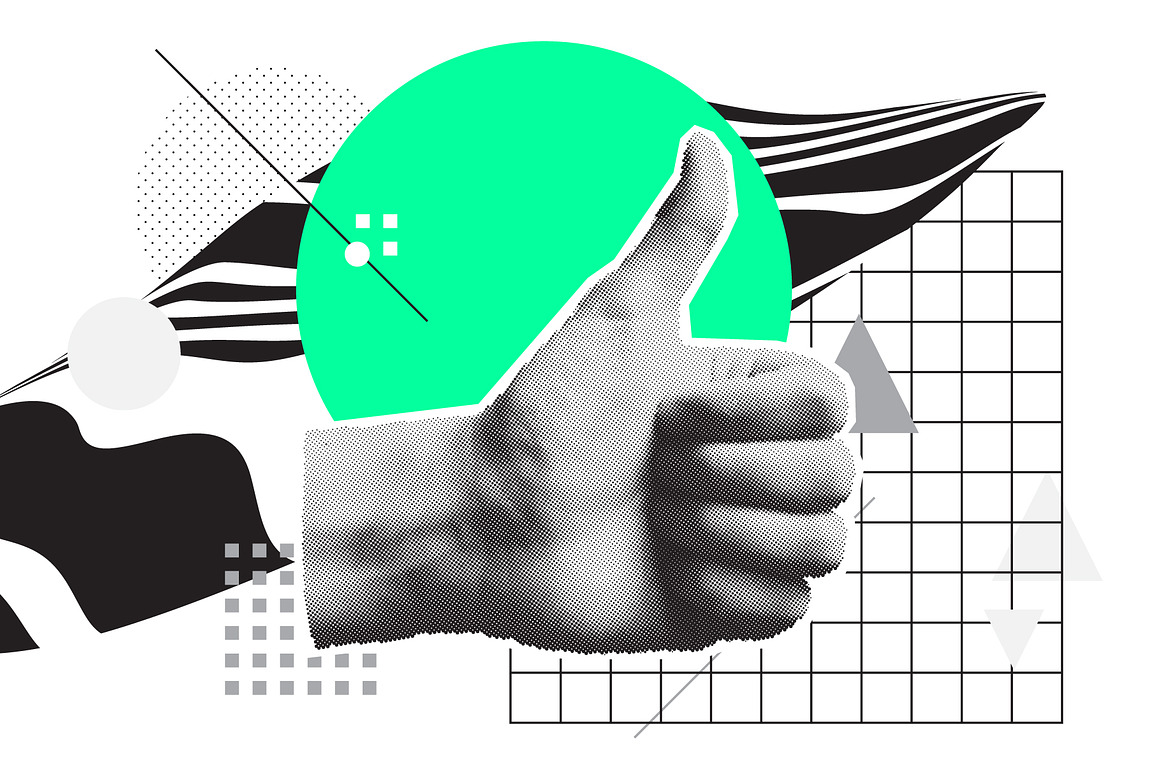 复古潮流波普风低保真像素复古雕塑元素矢量插画素材合集 Clip art PACK. Part 1 图片素材 sucaiwan.com