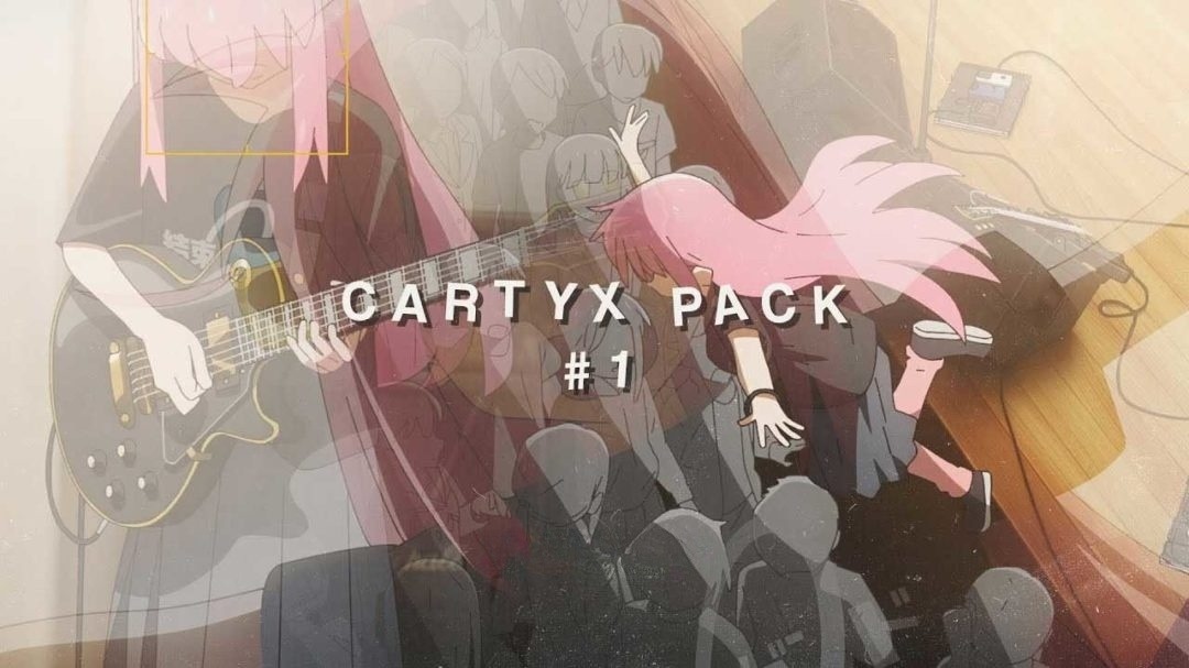 唯美静止系AE动漫剪辑工程项目文件叠加视频预设VFX特效 Cartyx Editing Pack #1 影视音频 sucaiwan.com