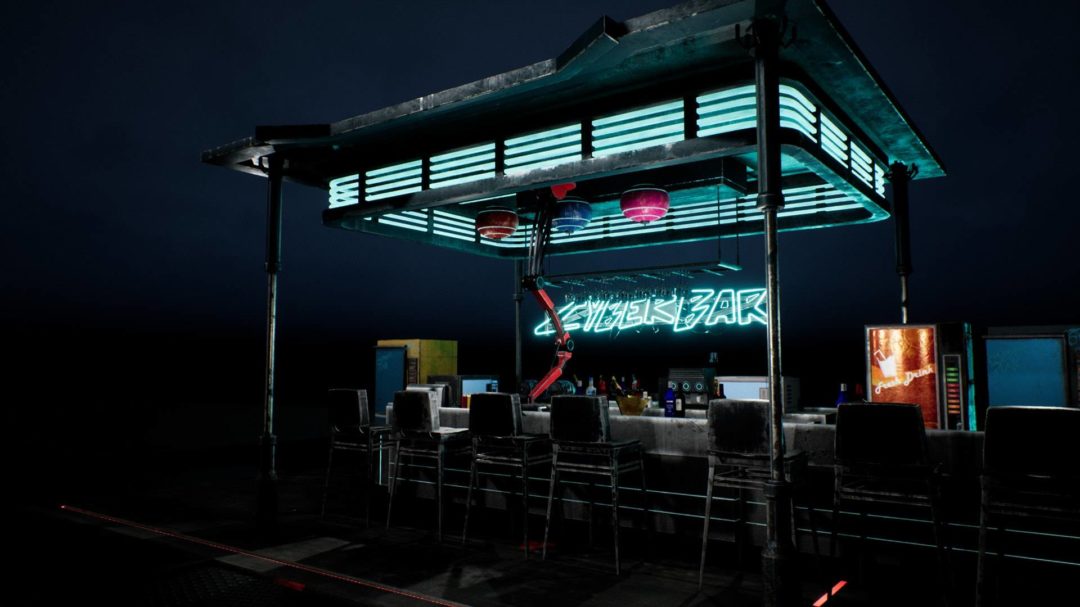 UE素材 未来科幻赛博朋克酒吧内部场景3D模型 Unreal Engine – CyberPunk / Sci-Fi Bar Asset Pack 样机素材 sucaiwan.com