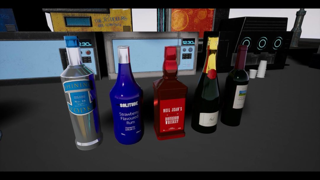 UE素材 未来科幻赛博朋克酒吧内部场景3D模型 Unreal Engine – CyberPunk / Sci-Fi Bar Asset Pack 样机素材 sucaiwan.com