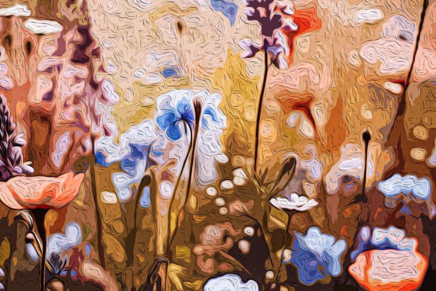 逼真水彩丙烯酸水粉油画效果照片图片PS特效样机模板设计素材 Oil Paint Photo Effect 插件预设 sucaiwan.com